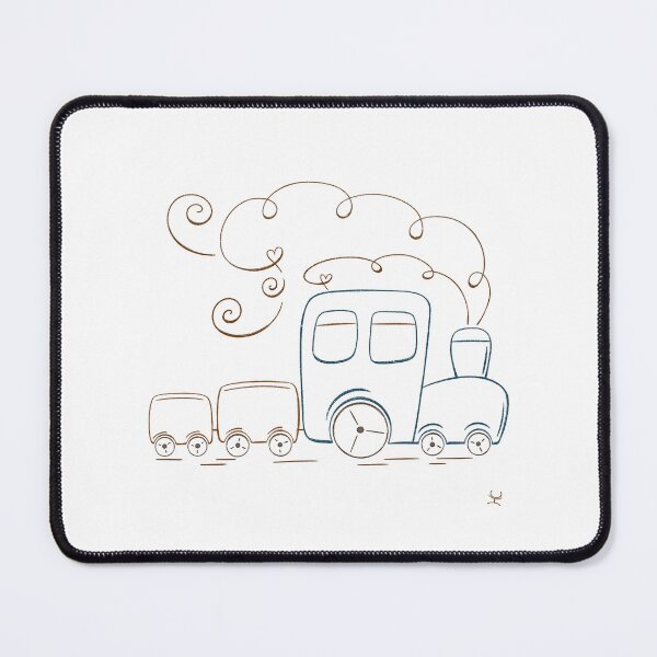 Item preview, Little train - lineart designed and sold by hogakosta.