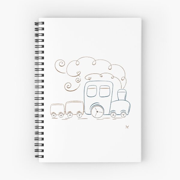 Item preview, Little train - lineart designed and sold by hogakosta.