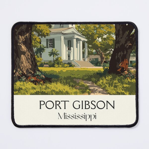 Item preview, Port Gibson Mississippi Church | Historic Town Spire Art designed and sold by TuncGK.