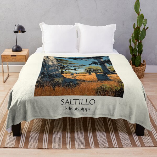Item preview, Saltillo Mississippi Battlefield | Historic Site Art Print designed and sold by TuncGK.