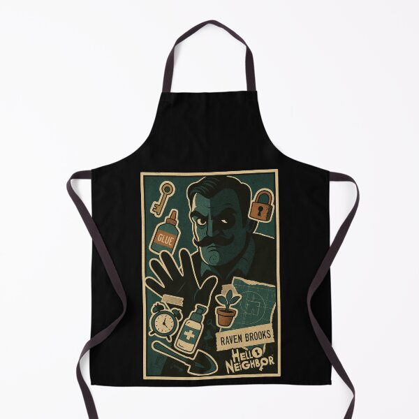 Item preview, Hello Neighbor Collage Noir Raven Brooks Retro Comic Style For Fan designed and sold by Bongocomic.