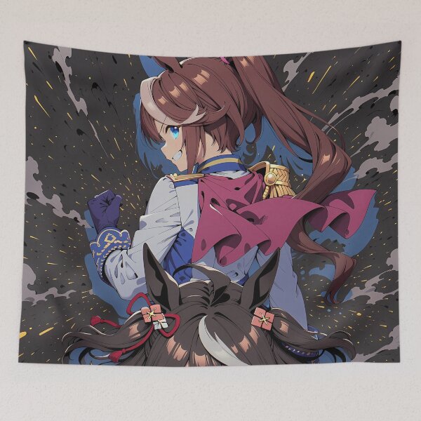 Item preview, Kitasan Black Uma Musume Pretty Derby Epic Battle Anime Girl Waifu designed and sold by HumbertoValveno.