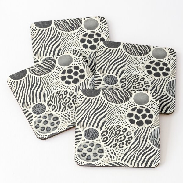 Item preview, Wild Harmony – Zebra & Leopard Fusion designed and sold by Silmoyo.