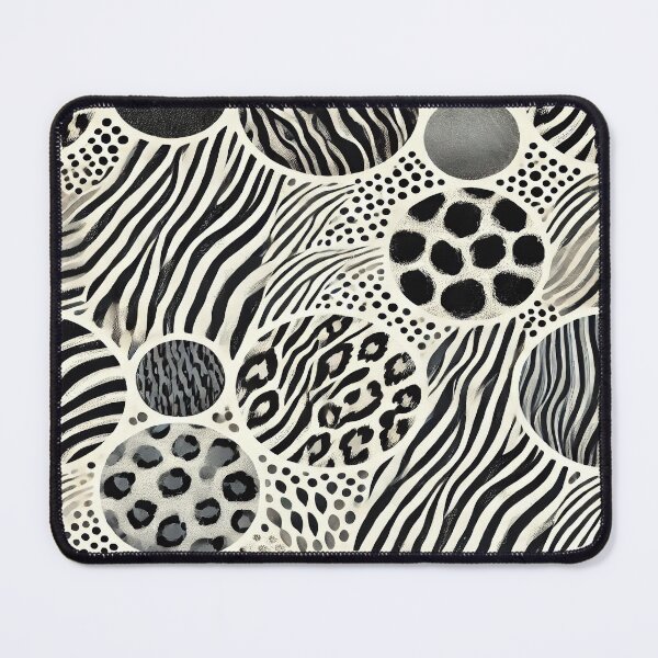 Item preview, Wild Harmony – Zebra & Leopard Fusion designed and sold by Silmoyo.