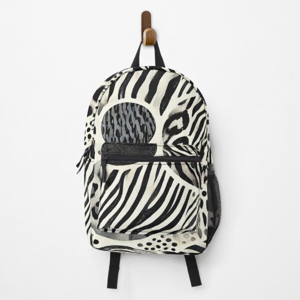 Item preview, Wild Harmony – Zebra & Leopard Fusion designed and sold by Silmoyo.
