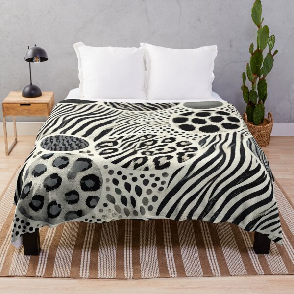 Item preview, Wild Harmony – Zebra & Leopard Fusion designed and sold by Silmoyo.