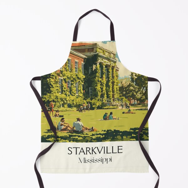 Item preview, Starkville Mississippi Campus | University Lawn Art Print designed and sold by TuncGK.