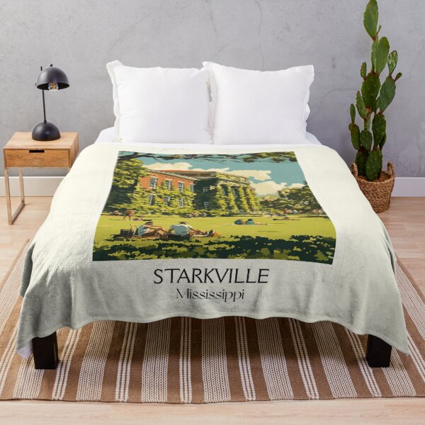 Item preview, Starkville Mississippi Campus | University Lawn Art Print designed and sold by TuncGK.