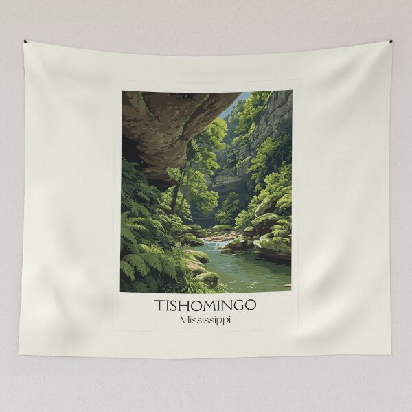 Item preview, Tishomingo State Park | Appalachian Foothills Art Print designed and sold by TuncGK.