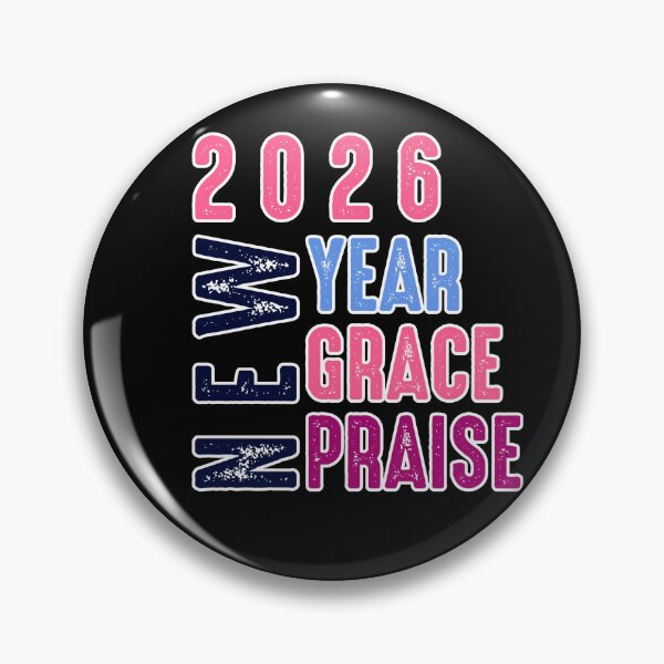 Item preview, New Year, New Grace New Praise Design for 2026 designed and sold by Annkulet.