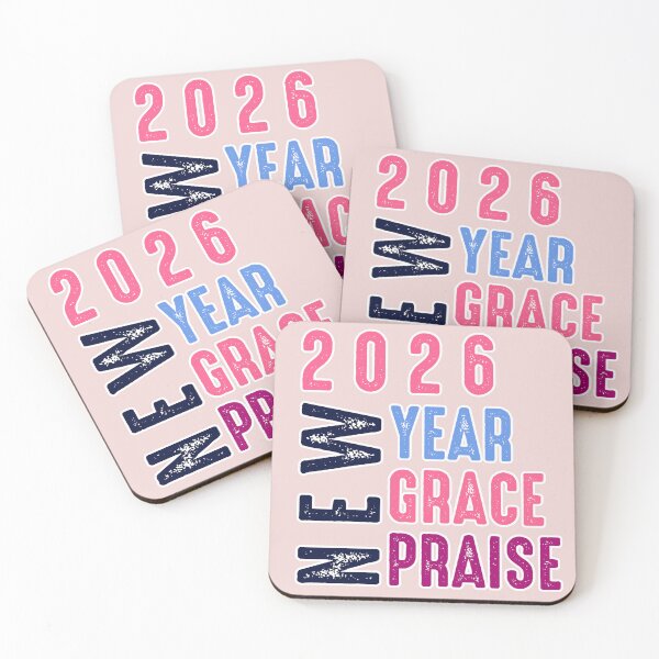 Item preview, New Year, New Grace New Praise Design for 2026 designed and sold by Annkulet.