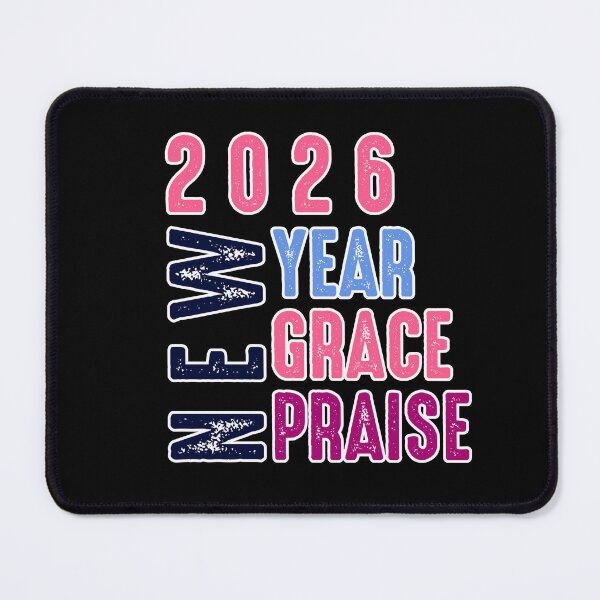 Item preview, New Year, New Grace New Praise Design for 2026 designed and sold by Annkulet.