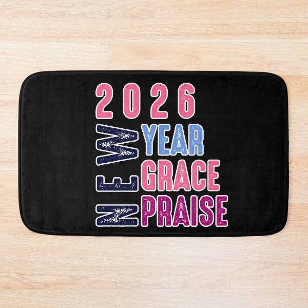 Item preview, New Year, New Grace New Praise Design for 2026 designed and sold by Annkulet.