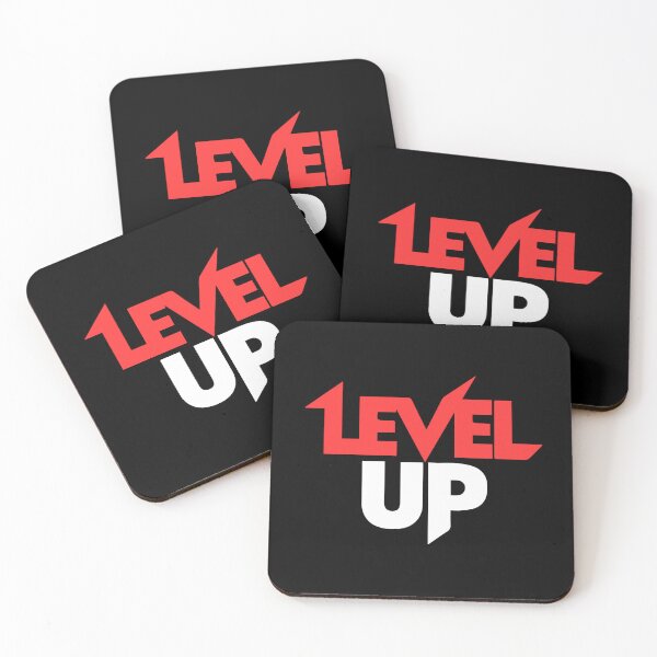 Item preview, Level Up | Bold & Motivational Typography Design designed and sold by Artbyhannan.