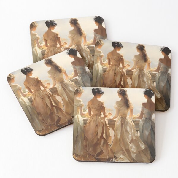 Item preview, Victorian Women Painting, Vintage Women Print, Antique Wall Decor, Regency Wall Decor, Antique Women Oil Painting, Victorian Wall Art designed and sold by SavageVision.