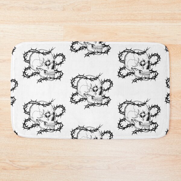 Item preview, Barbed Wire Skull designed and sold by StudioRosebud.