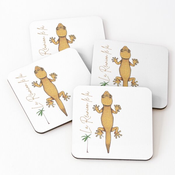 Item preview, Reunion Island is here, the gecko - A tribute to the intense island designed and sold by LianeCreations.