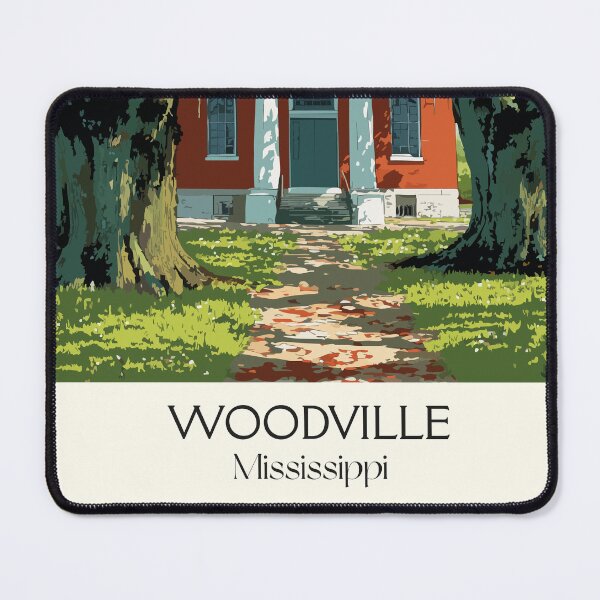Item preview, Woodville Mississippi Historic Home | Southern Gothic Art Print designed and sold by TuncGK.