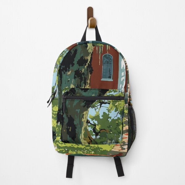 Item preview, Woodville Mississippi Historic Home | Southern Gothic Art Print designed and sold by TuncGK.