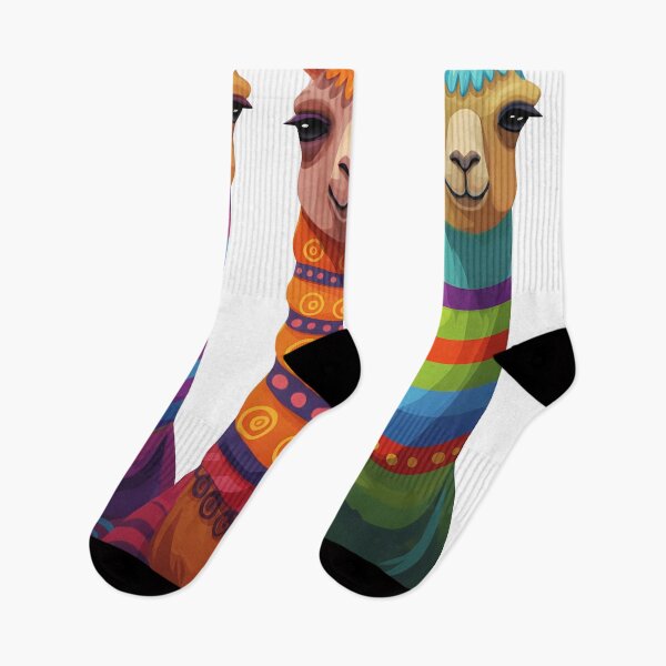 Item preview, Colorful Llamas – Vibrant Pop Art Animal Print ?? designed and sold by R-B-Colors.