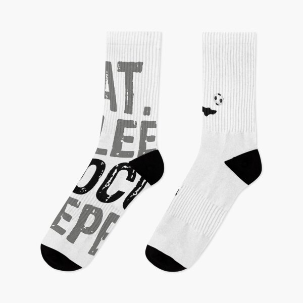Item preview, Eat Sleep Soccer Repeat Funny Football Player Gift Graphic Design designed and sold by ronakris009.