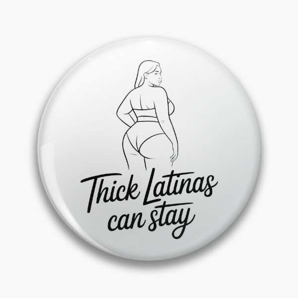 Item preview, Minimalist Latina Line Art Shirt – Thick Latinas Can Stay Empowerment Tee designed and sold by WSPrintCrafter.