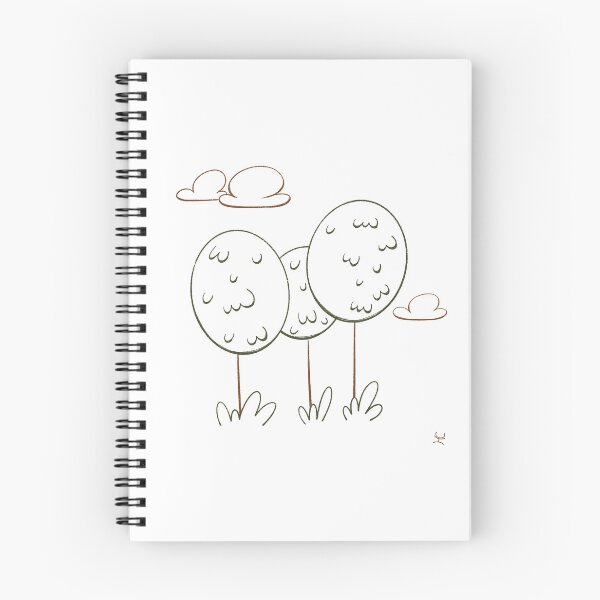 Item preview, Cute little trees - lineart designed and sold by hogakosta.