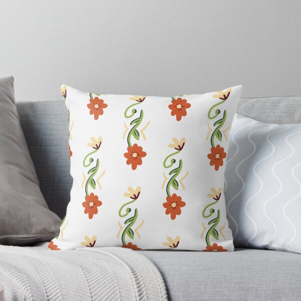 Item preview, Flowers folk painting pattern designed and sold by Brink of Creations.