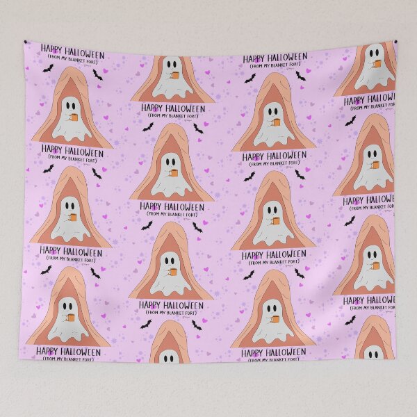 Item preview, Happy Halloween (from my blanket fort) designed and sold by effdesigns.