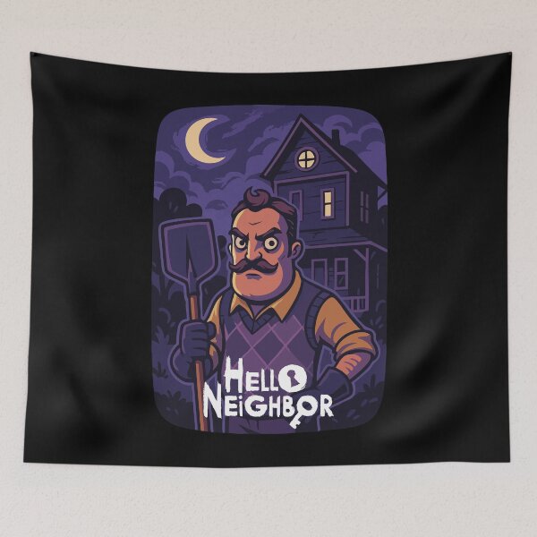 Item preview, Hello Neighbor Theodore designed and sold by TomFrontierArt.