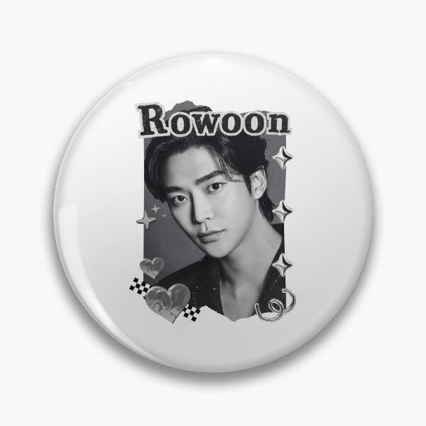 Item preview, Woo Seok (Rowoon) Korean Actor Kdrama Group Black and White Collage Digital Art Portrait designed and sold by AJUNICE STUDIO.