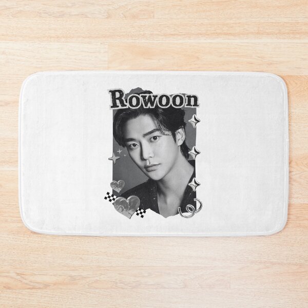Item preview, Woo Seok (Rowoon) Korean Actor Kdrama Group Black and White Collage Digital Art Portrait designed and sold by AJUNICE STUDIO.