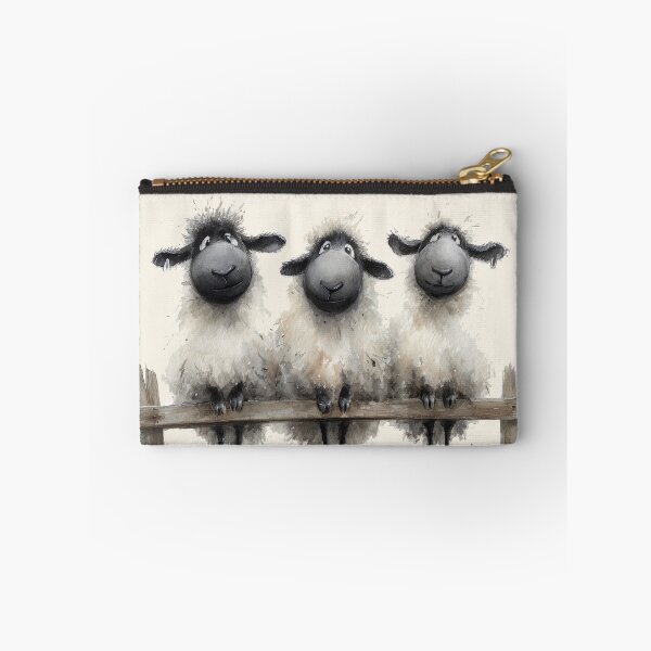 Item preview, Gorgeous Valaise Blacknose Sheep ' We 3 GoRGeouS SHeeP ' BY SHiRLeY MacARTHuR designed and sold by Shirley MacArthur Art.