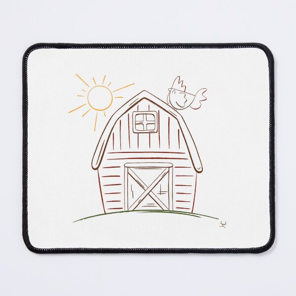 Item preview, A cute farm - lineart designed and sold by hogakosta.