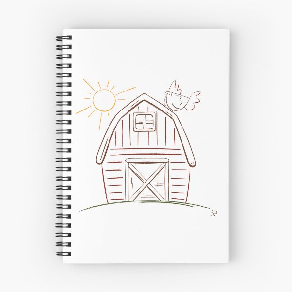 Item preview, A cute farm - lineart designed and sold by hogakosta.