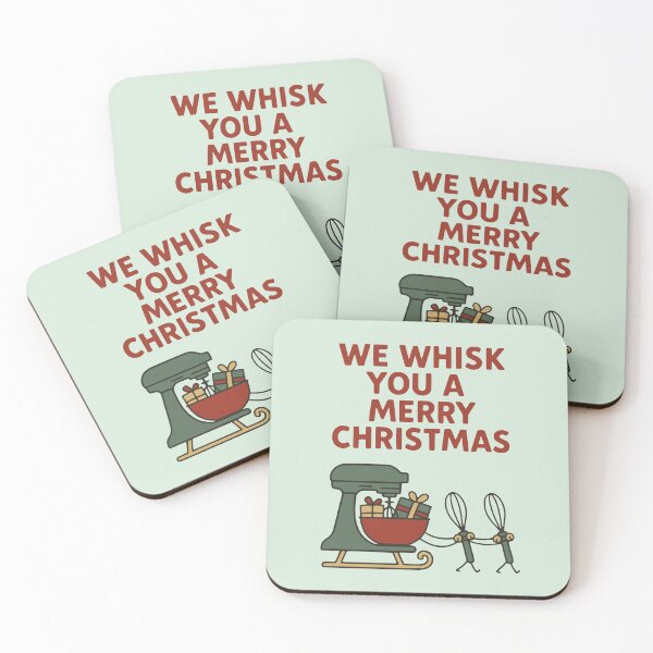 Item preview, We Whisk You a Merry Christmas designed and sold by PrintSmithArt.