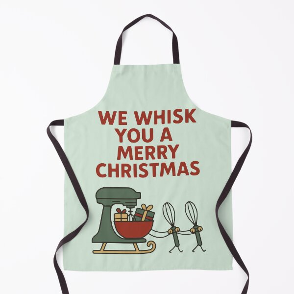 Item preview, We Whisk You a Merry Christmas designed and sold by PrintSmithArt.