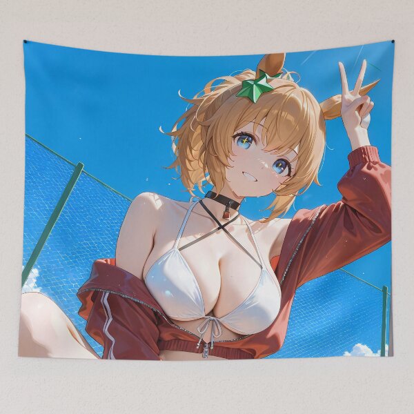Item preview, Summer Vibes Taiki Shuttle Uma Musume Pretty Derby Anime Girl designed and sold by HumbertoValveno.