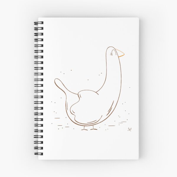 Item preview, A cute goose - lineart designed and sold by hogakosta.