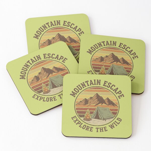 Item preview, Mountain Escape. designed and sold by MyHappyArtShop.