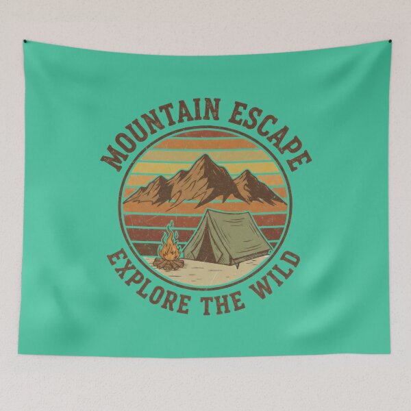 Item preview, Mountain Escape. designed and sold by MyHappyArtShop.
