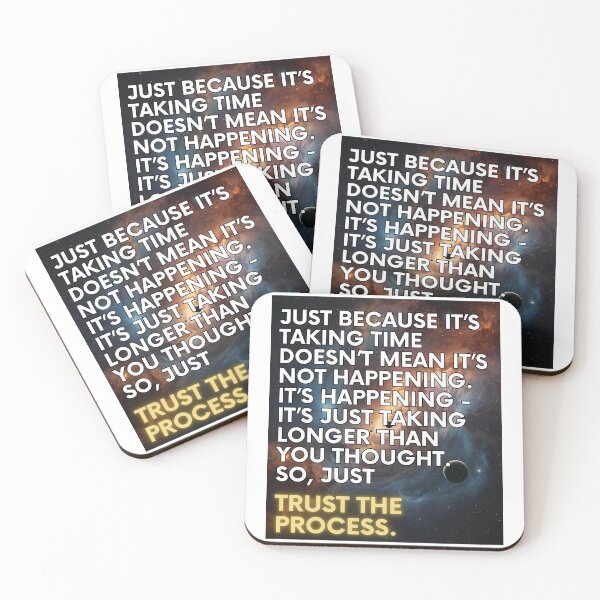 Item preview, Trust the Process - Motivational Quote T-Shirt for Dreamers & Achievers designed and sold by endurothreads.