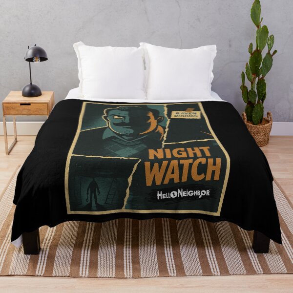 Item preview, Hello Neighbor Night Watch Collage Vintage Comic Style For Fan designed and sold by Bongocomic.