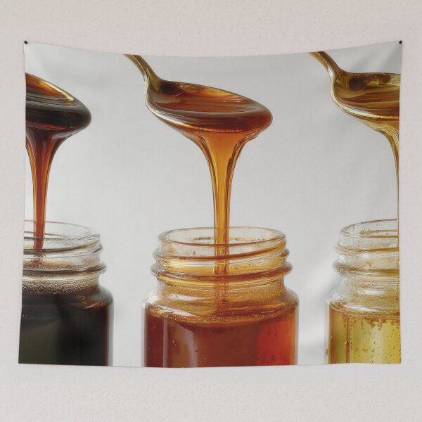 Item preview, Different types of syrup in jars designed and sold by anytka.