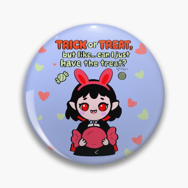 Item preview, Cute Vampire Trick or Treat Halloween Design designed and sold by effdesigns.