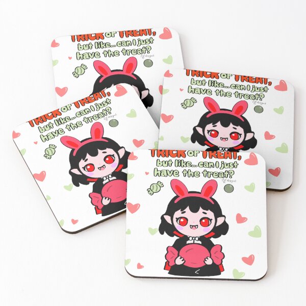 Item preview, Cute Vampire Trick or Treat Halloween Design designed and sold by effdesigns.