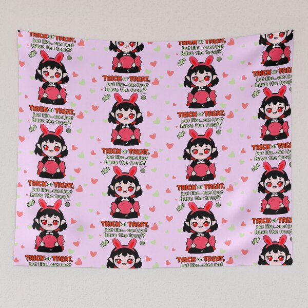 Item preview, Cute Vampire Trick or Treat Halloween Design designed and sold by effdesigns.