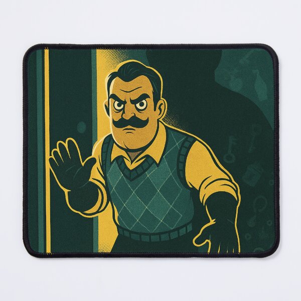 Item preview, Hello Neighbor Do Not Enter Vintage Comic Style For Fan designed and sold by Bongocomic.