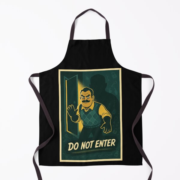 Item preview, Hello Neighbor Do Not Enter Vintage Comic Style For Fan designed and sold by Bongocomic.
