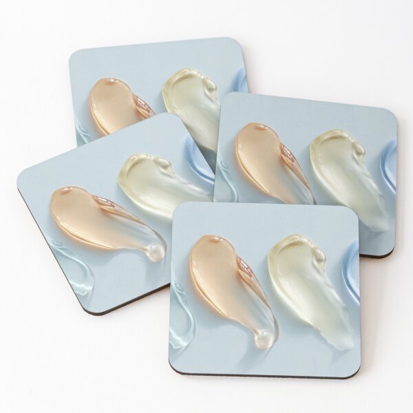 Item preview, Colors of skincare creams on surface designed and sold by anytka.